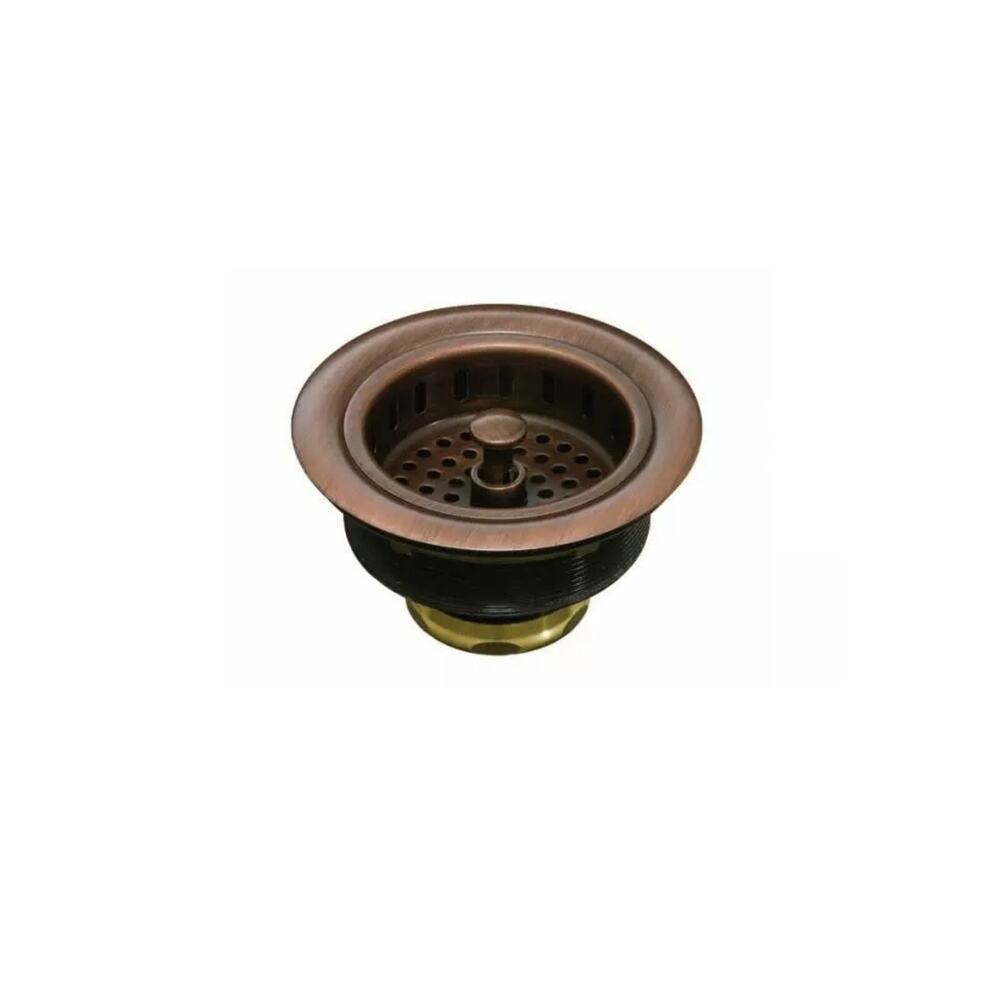 Thompson Traders TDB-35 Copper Basket Strainer For Kitchen Sinks